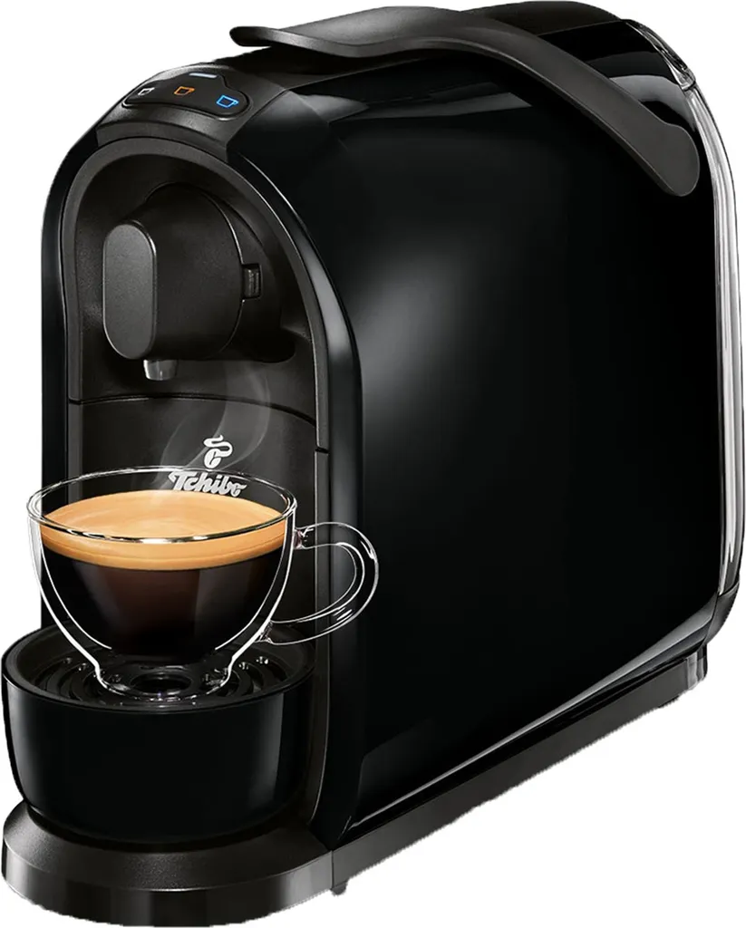 Tchibo Cafissimo Pure Kaffee Kapselmaschine, Black