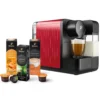 Tchibo Cafissimo Milk Kaffeemaschine Kapselmaschine Inkl. 30 Kapseln Für Caffè Crema, Espresso, Kaffee Und Milchspezialitäten, Rot