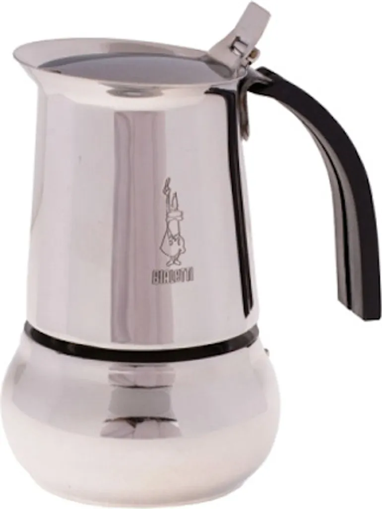 Bialetti Kitty 0,23 L Schwarz, Edelstahl - Italienische Kaffeemaschinen (0,23 L, Schwarz, Edelstahl, 4 Tassen, Edelstahl, Kitty, 1 Stück(e)) – Bild 6