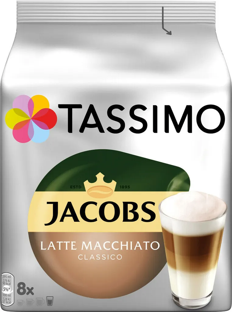 TASSIMO Kapseln Jacobs Lovers Sorten Kaffeekapseln - 48 Getränke Insgesamt – Bild 2