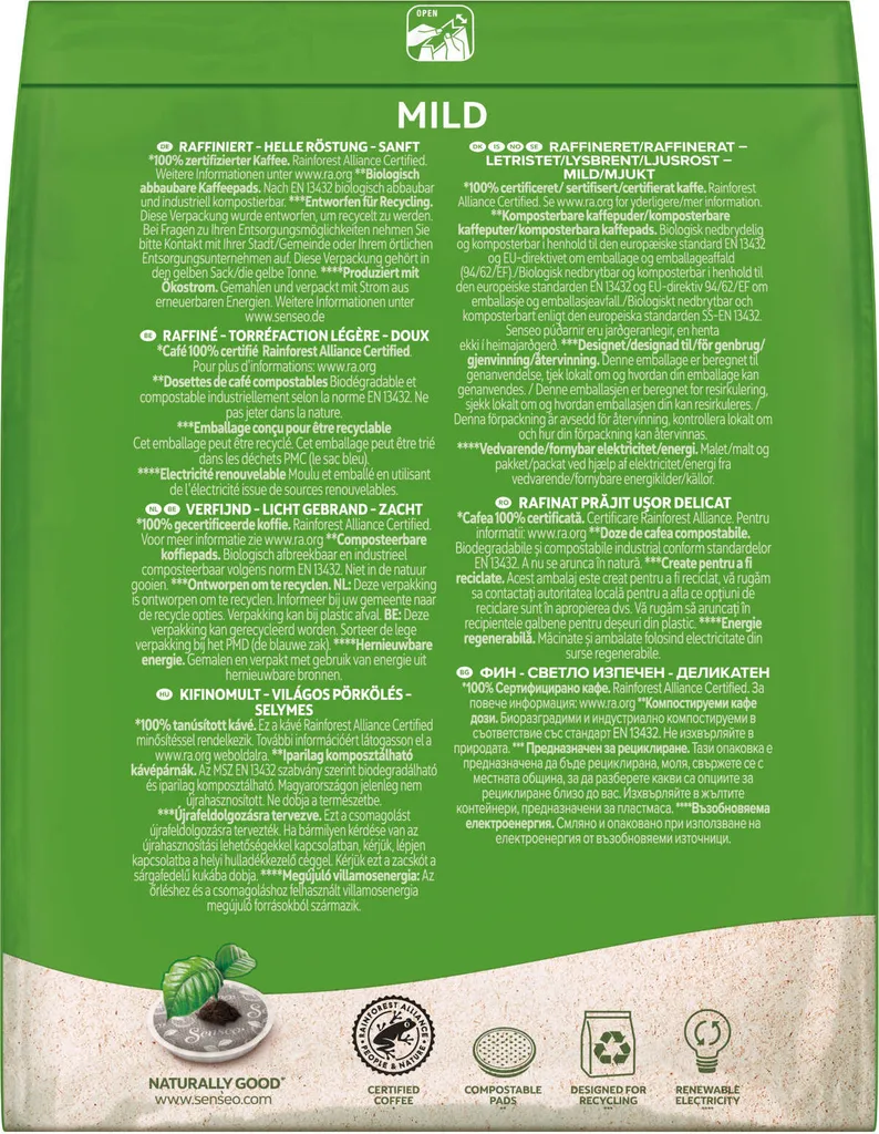 SENSEO Pads Mild Senseopads 5 X 32 Getränke Vorteilspack – Bild 5