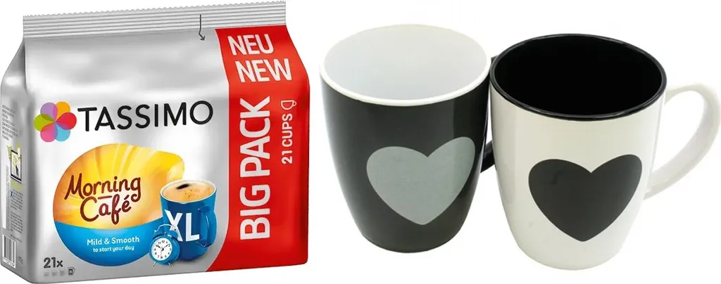 TASSIMO Kapseln Morning Café XL T-Discs Mild & Smooth