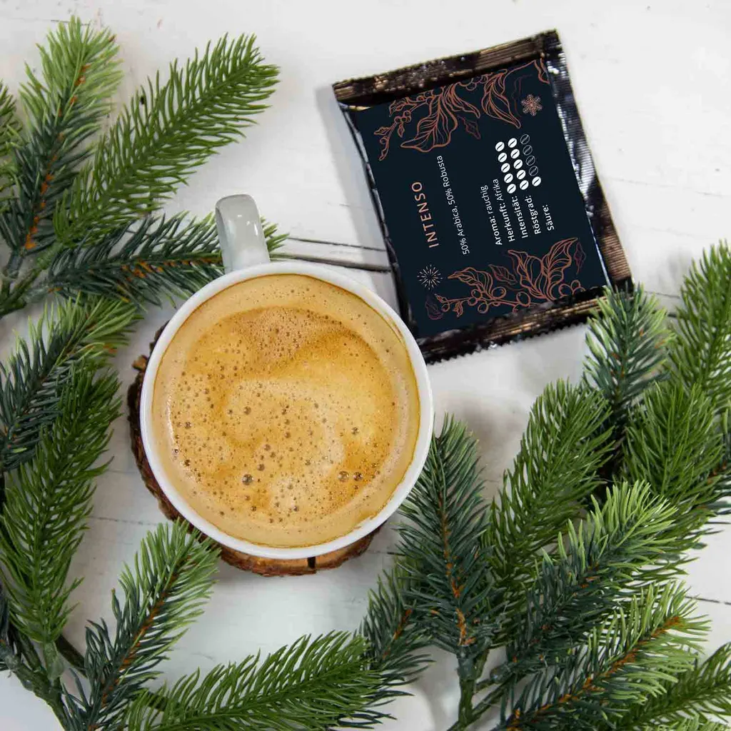 Kaffee Adventskalender "Espresso" Inkl. Espressokocher – Bild 2