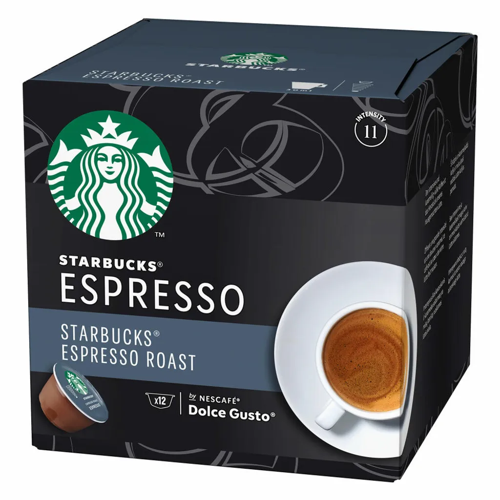 Nestlé® Starbucks By Nescafe Dolce Gusto 12 Kapseln Espresso Roast Arabica Kaffee – Bild 3