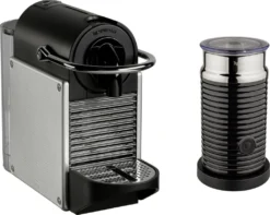 De'Longhi DeLonghi EN 124 SAE Pixie Silber & Aeroccino