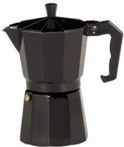 Karl Krüger 502S Italiano Espressokocher Mokkakocher 6 Tassen Schwarz