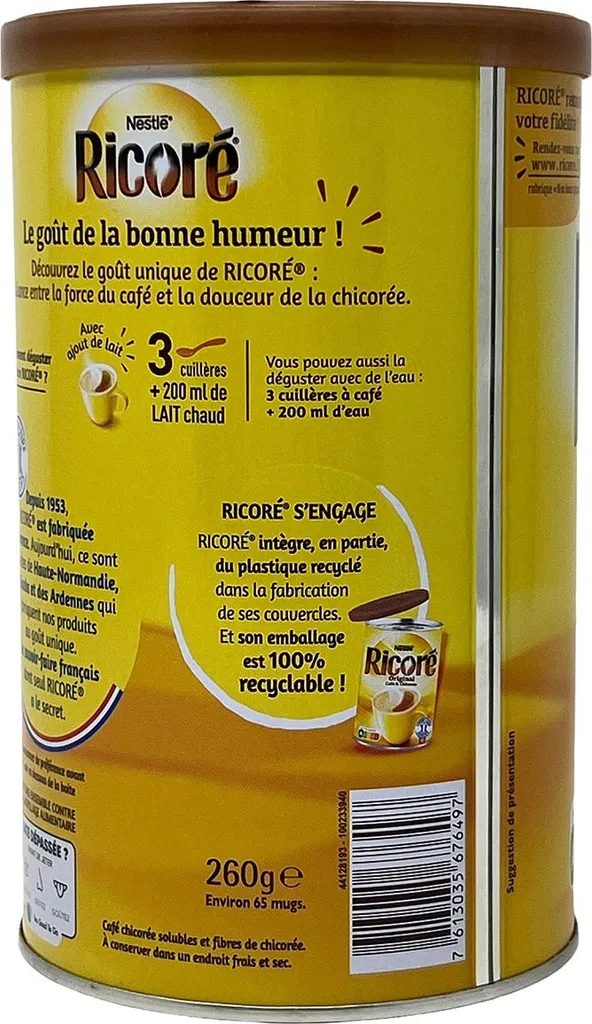Nestle Ricore L'instant Douceur Instant Kaffee Mit Extrakten Aus Der Zichorie Wurzel 260 Gramm – Bild 7
