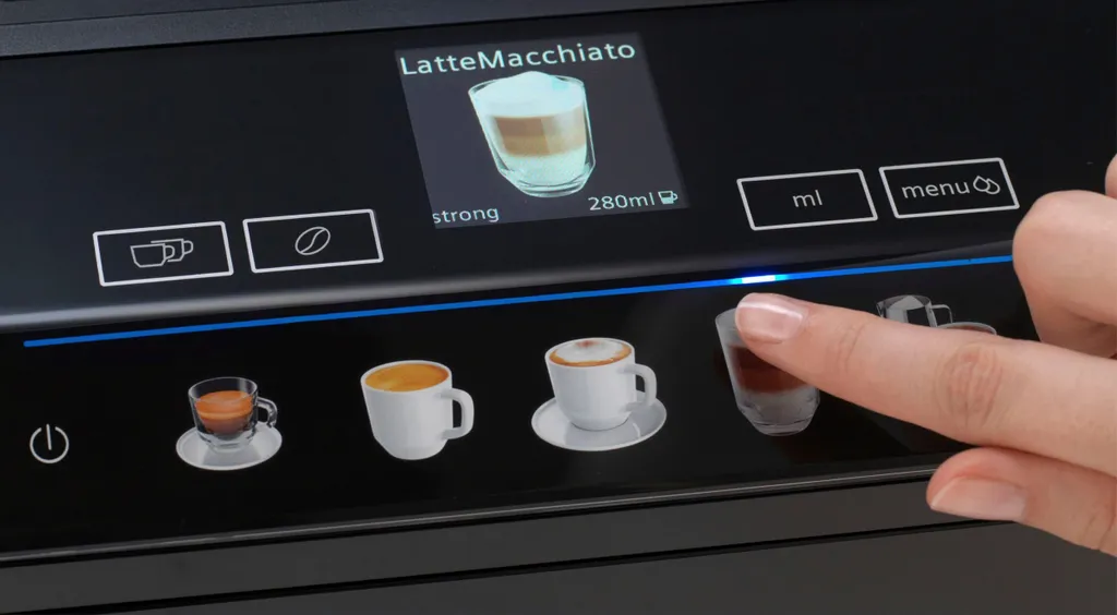 Siemens Kaffeevollautomat EQ.500 Classic, Silber TP505D01 (Kaffeemaschine) – Bild 5