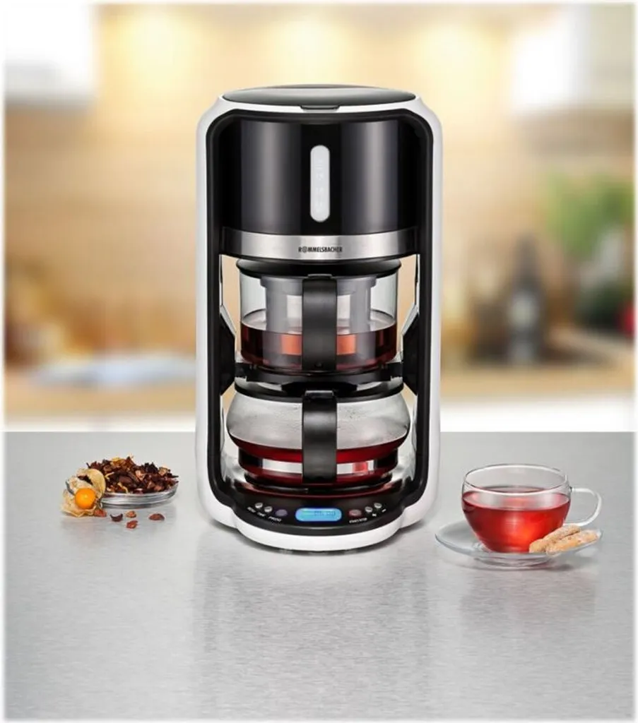 Tee Automat TA 1200, 5 Voreingestellte Programme, 4 Brühtemperaturen, Ziehzeit Bis 10 Minuten Einstellbar, Warmhaltefunktion, 1 Liter Wassertank – Bild 2