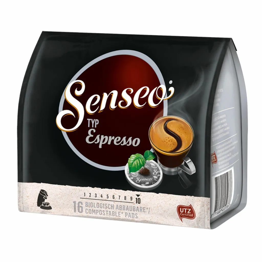 Senseo Espresso, Aromatisch Vollmundiger Röstkaffee, 16 Pads – Bild 3