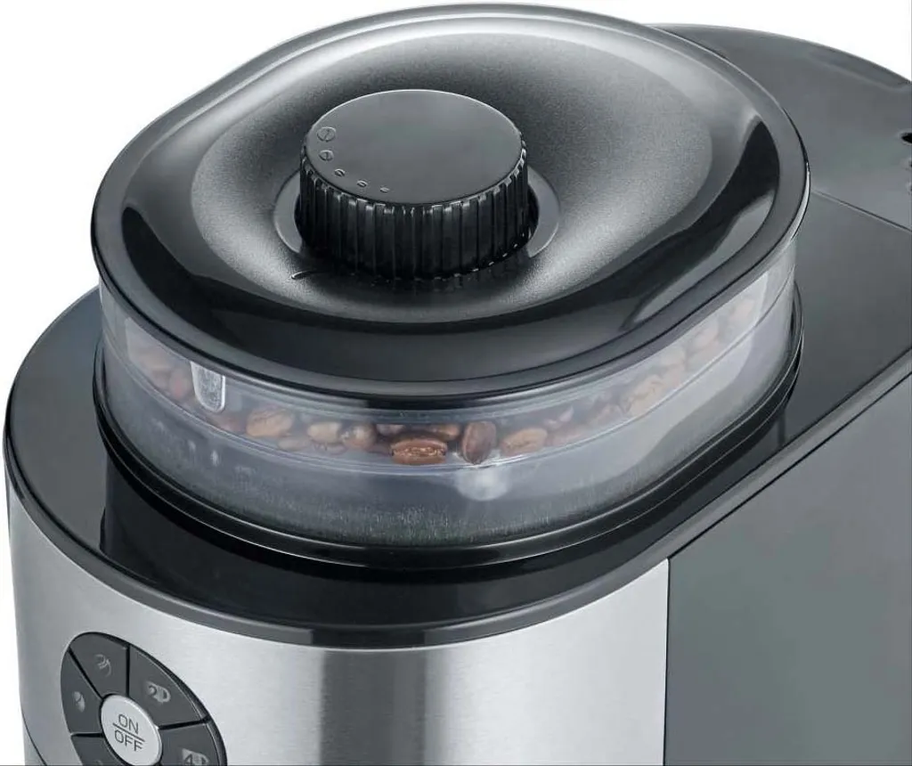 Severin KA 4811 Filterkaffeemaschine Mit Mahlwerk Für 6 Tassen Edelstahl Schwarz – Bild 13