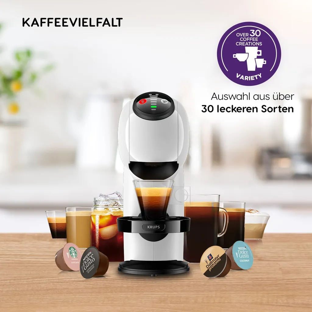 Krups KP 240 Genio S Dolce Gusto Weiß – Bild 19