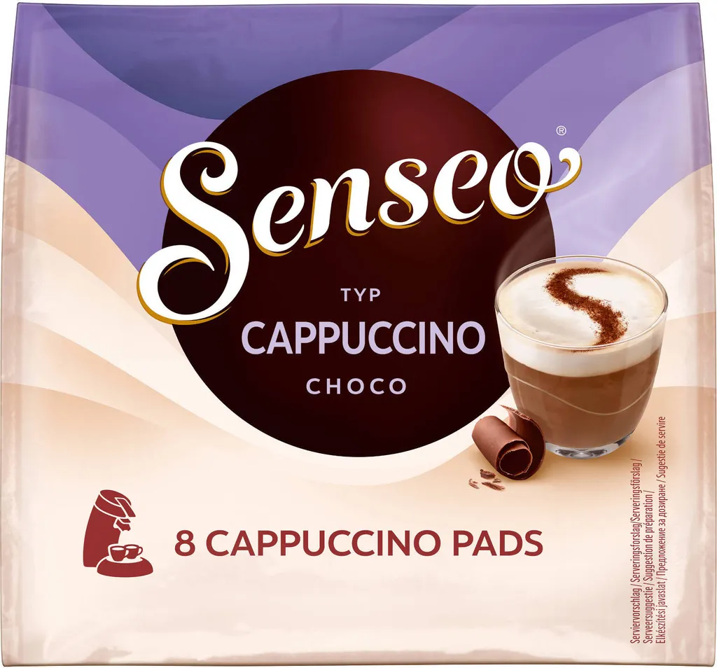 SENSEO Typ Cappuccino Choco Pads 10er Pack - 10 X 8 Getränke – Bild 2