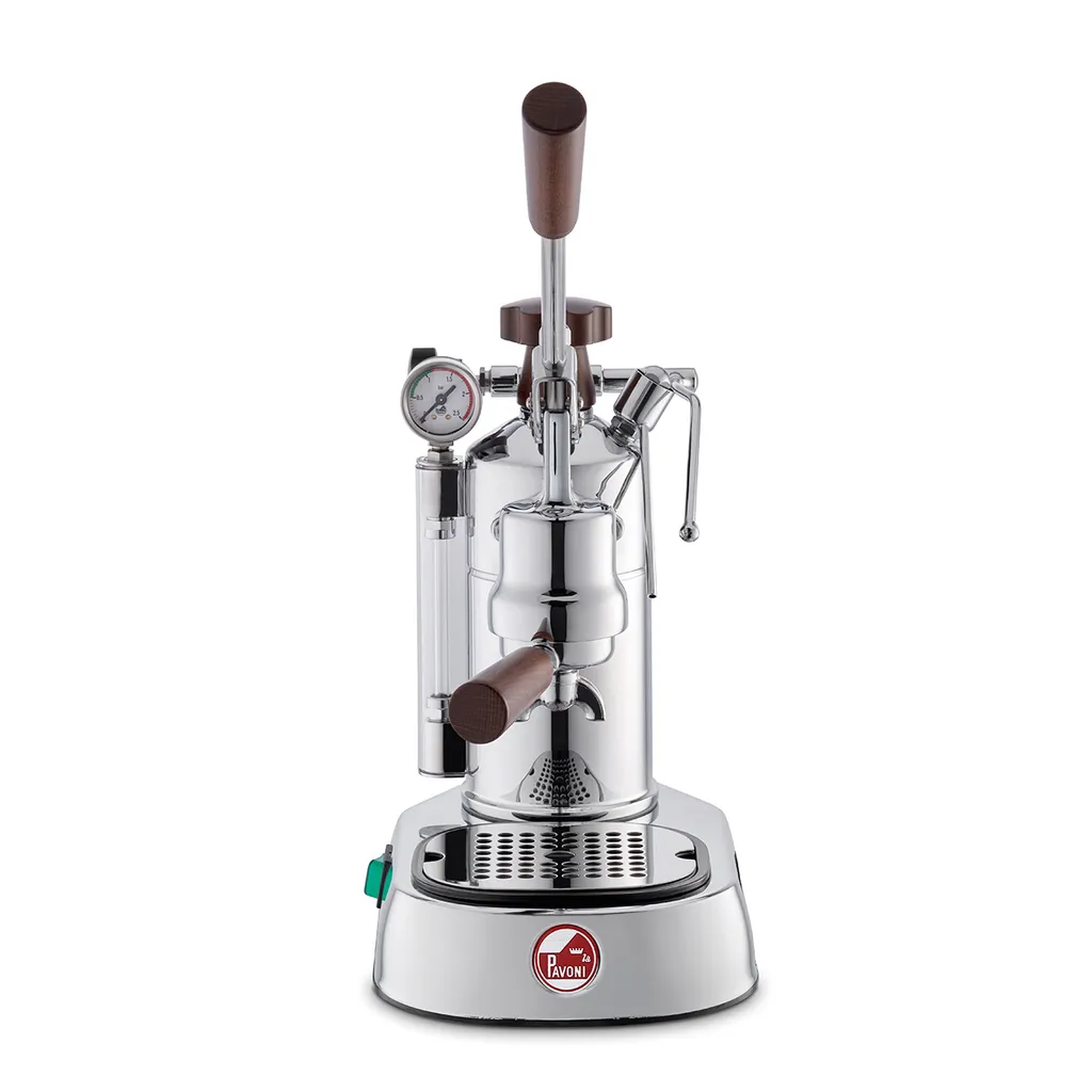 LA PAVONI Kaffeemaschine Espresso Professional Lusso Holzgriff â Bild 2