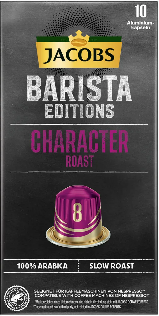 JACOBS Kapseln Barista Editions Character Roast 8 10x10 Nespresso®* Kompatibel – Bild 2