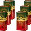 JACOBS Filterkaffee Meisterröstung 6 X 500g Pulver-Kaffee Gemahlen Röstkaffee