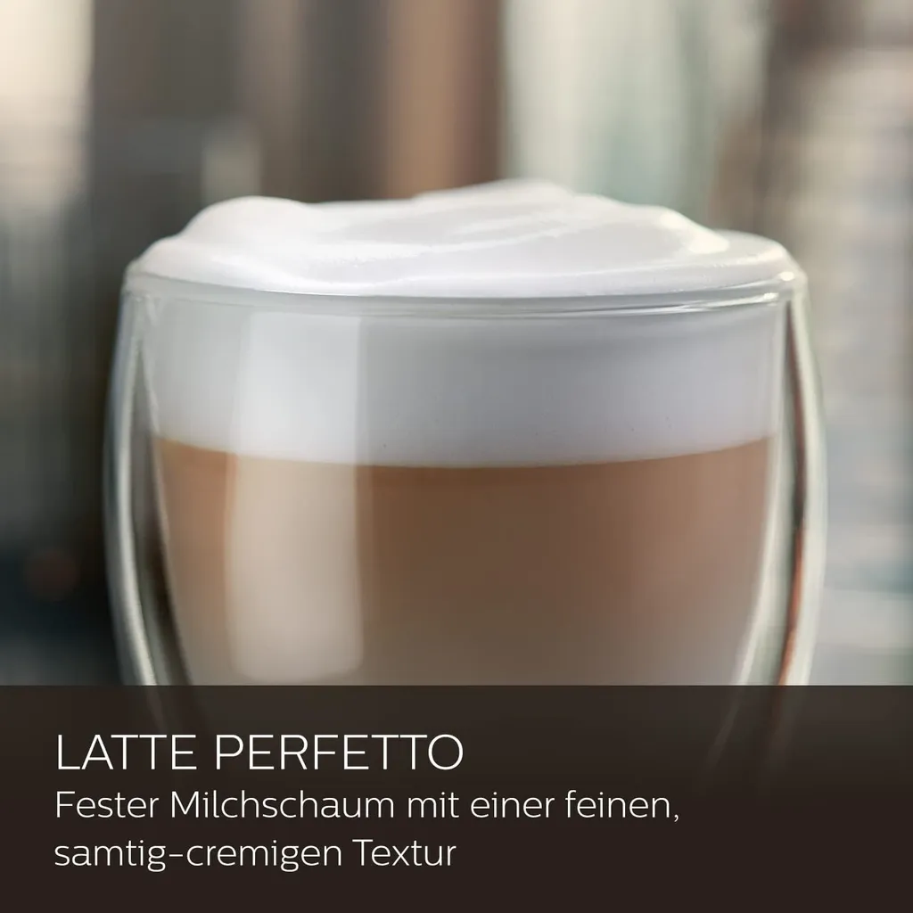 Philips Saeco SM6585/00 GranAroma Kaffeevollautomat Mit Farbigem Display Edelstahl – Bild 4