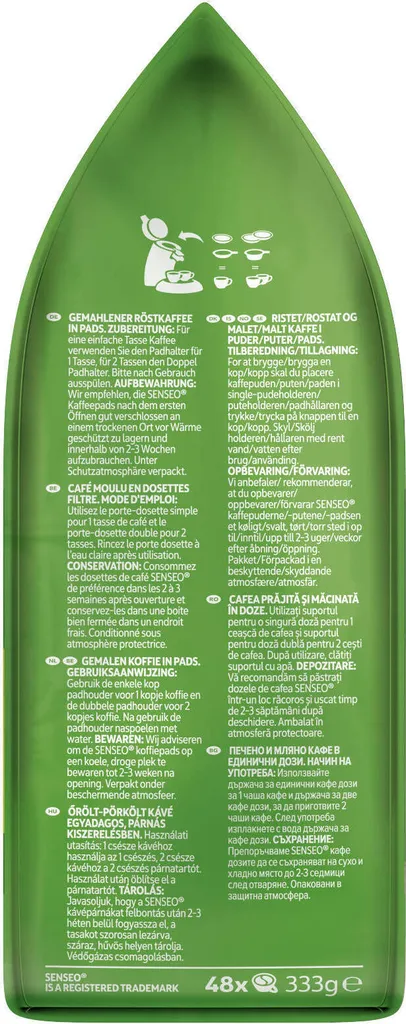 SENSEO Pads Mild Senseopads 48 Getränke Kaffeepads XXL Pack – Bild 5