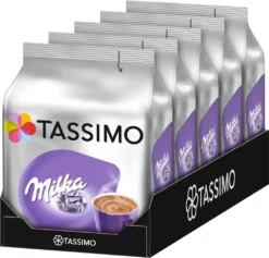 TASSIMO Milka 5er Pack Kakaospezialität T Discs Kapseln 5 X 8 Getränke