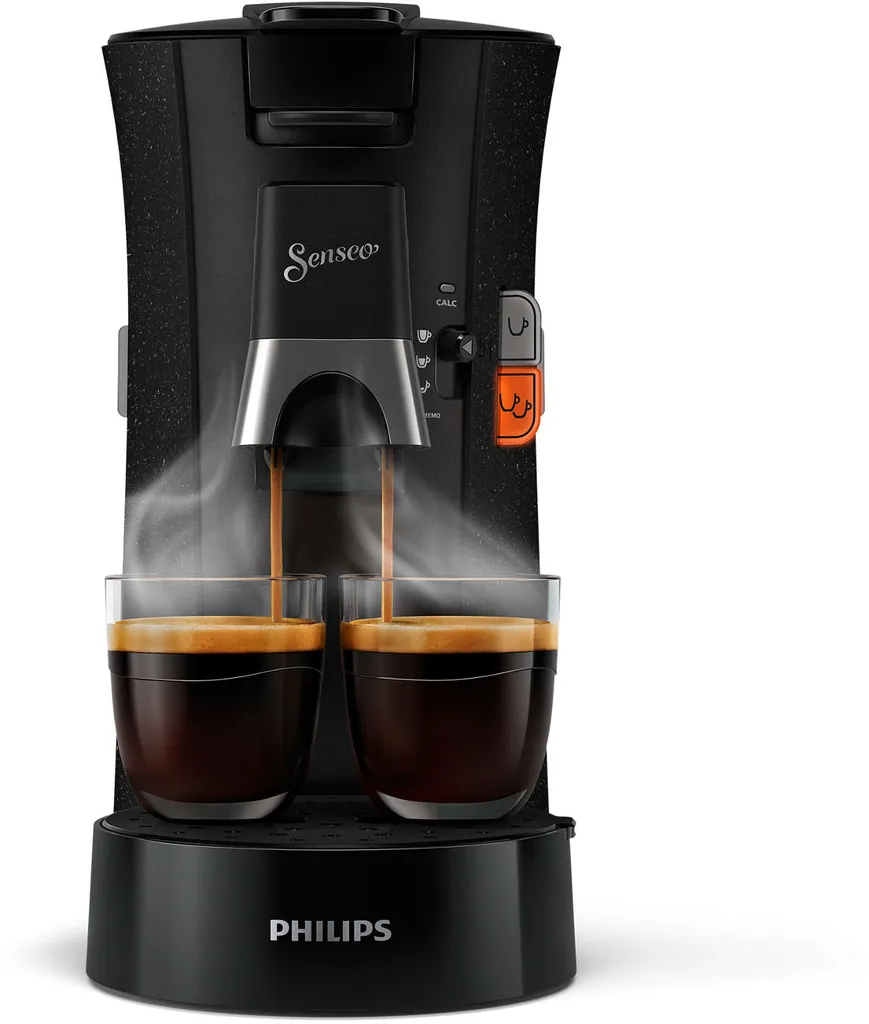 Philips Senseo® Select Kaffee Pad Maschine, 3 Kaffeespezialitäten, Kaffeestärkewahl Plus, Crema Plus, Schwarz (CSA240/20) – Bild 6