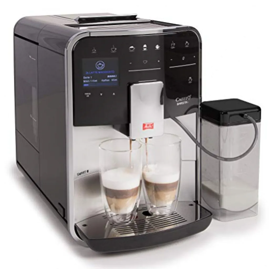Melitta Caffeo Barista T Smart F831-101 Kaffeevollautomat, Smartphone-Steuerung, Silber – Bild 6