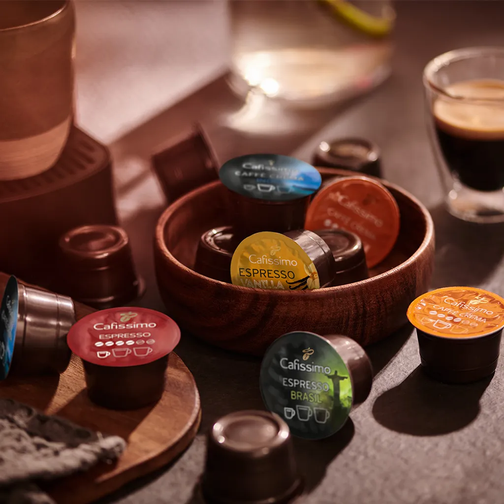 Tchibo Cafissimo Pure Kaffee Kapselmaschine, Black – Bild 6