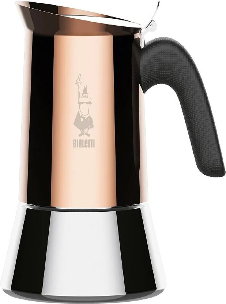 Bialetti Edelstahl Moka 6 Tassen Kocher Venus Induktion – Bild 3