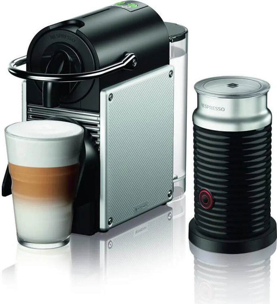 De'Longhi DeLonghi EN 124 SAE Pixie Silber & Aeroccino – Bild 6