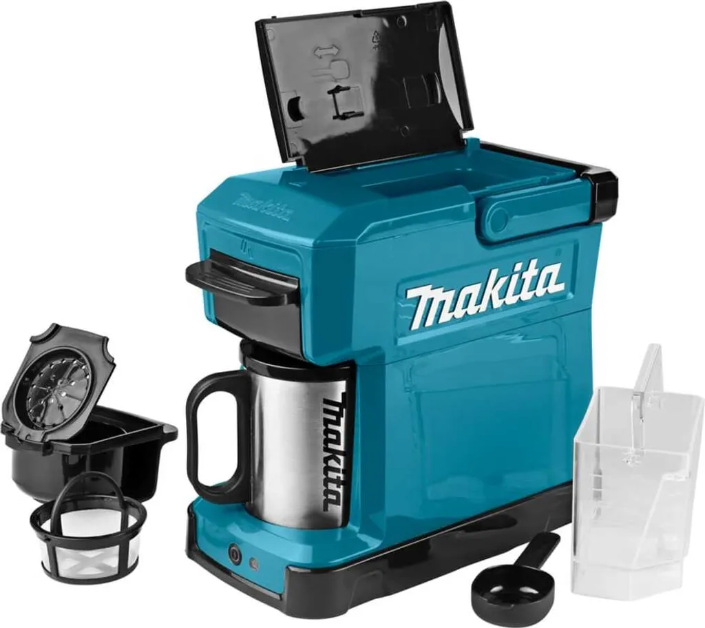 Makita Akku / Netz Tragbare Mobile Kaffeemaschine Caffee DCM501Z 18V 230V – Bild 11