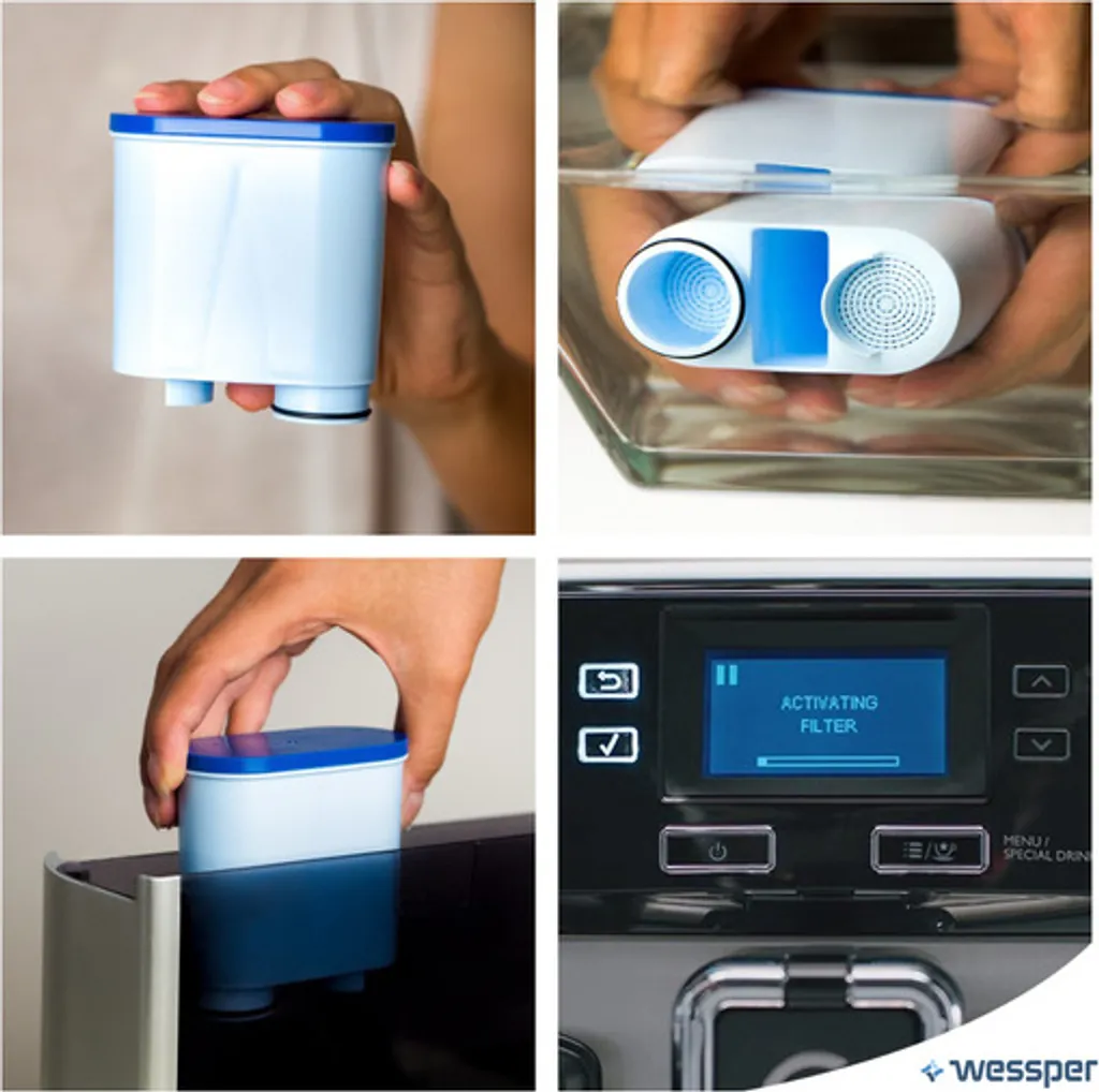 3x Wasserfilter Für Saeco, Philips Wie AquaClean CA6903 + Entkalker 500ml – Bild 3