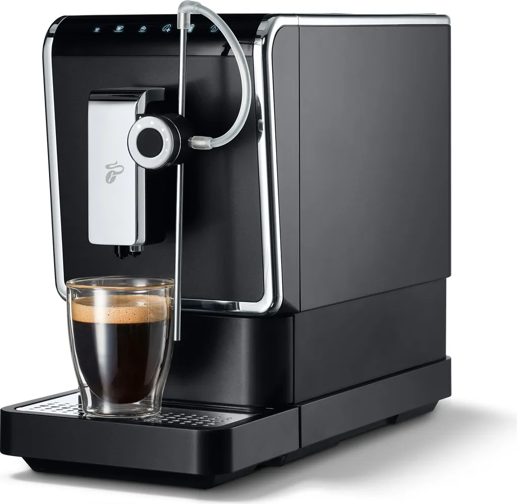 Tchibo Kaffeevollautomat Esperto Pro Mit One Touch Funktion Für Caffè Crema, Espresso, Cappuccino Und Milchschaum, Anthrazit