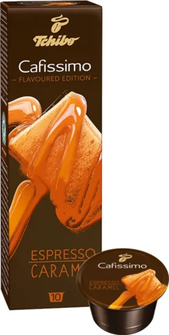 Tchibo Cafissimo Flavoured Edition Espresso Caramel, 10 Kapseln