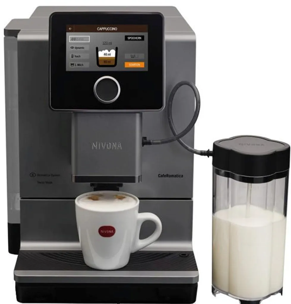NIVONA - NICR 970 - Titan/Chrom - Kaffeevollautomat + 1 Kg Kaffee GRATIS! – Bild 5