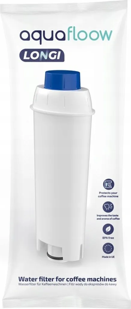 6x Wasserfilter + Delonghi 500ml EcoDecalk Entkalk Von Wesper Kompatible Mit DeLonghi ECAM 45.366.B – Bild 3