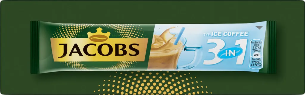 JACOBS Löskaffee 3in1 Typ Ice Coffee Löslicher Kaffee 12 X 10 Getränke Sticks – Bild 8