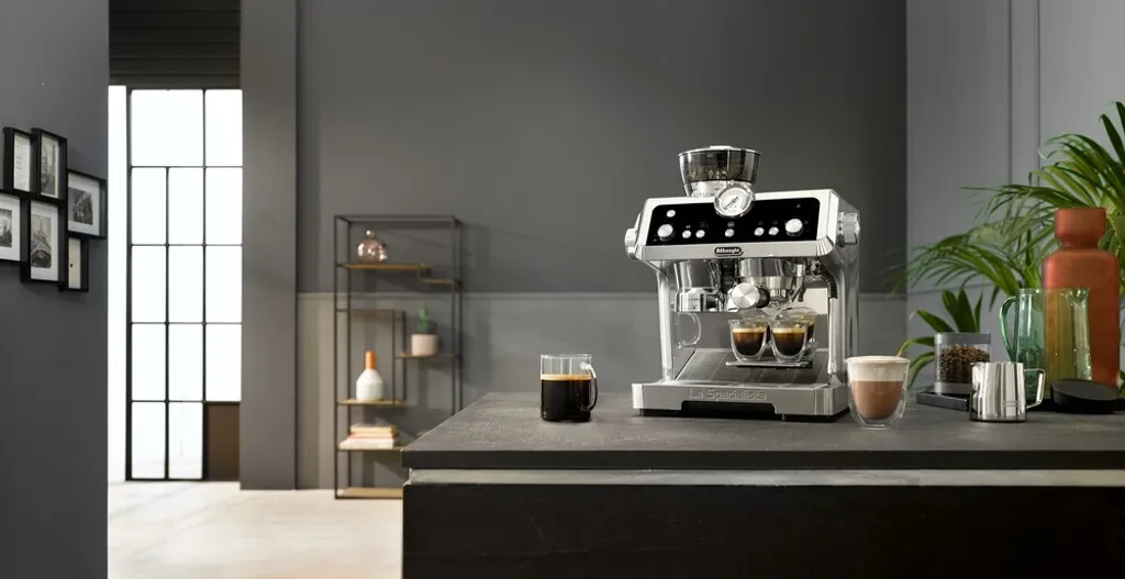 De'Longhi Delonghi EC 9355.M La Specialista Prestigio Siebträger-Espressomaschine Silber – Bild 5