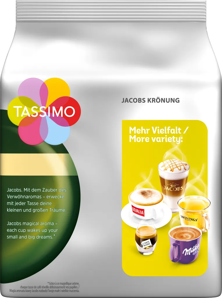 Tassimo Jacobs Krönung Mit Dem Verwöhnaroma | 16 T Discs, Kaffeekapseln – Bild 2