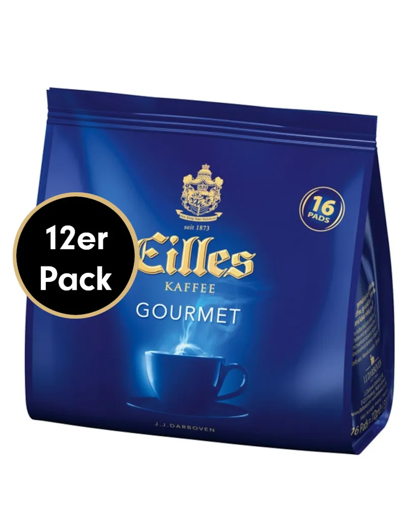 Kaffeepad-Sparpaket GOURMET Von Eilles, 12x16 Stück