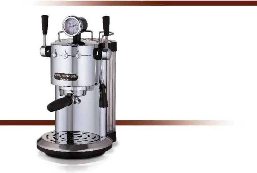 Ariete Espressomaschine Caffe Novecento 1105 W Silbern – Bild 11