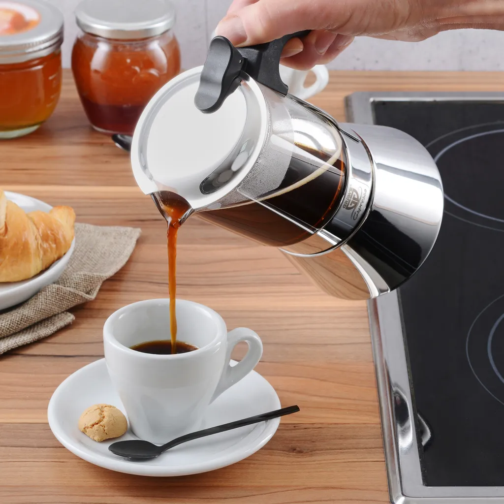 GRÄWE Espressokocher Mit Glaskanne, 9 Tassen – Bild 14