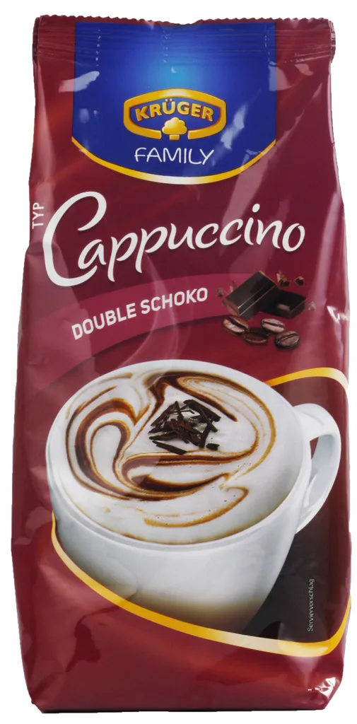 Krüger Family Cappuccino Double Schoko | 500-g-Beutel – Bild 3