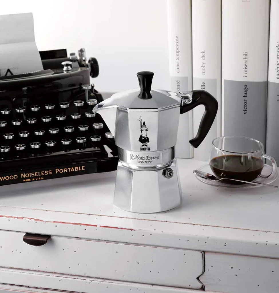 Bialetti Moka Express - 3 Tassen Espressokocher – Bild 14