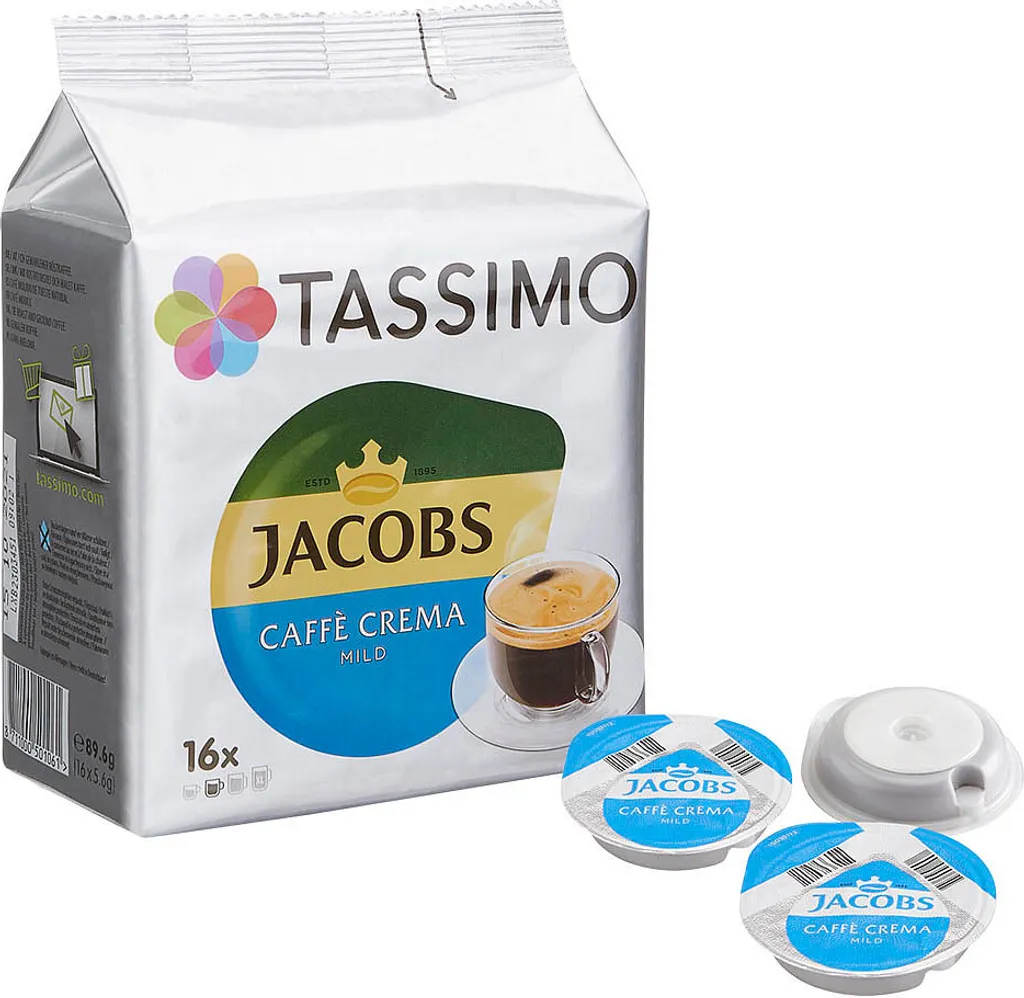 Tassimo Jacobs Caffè Crema Mild | 16 T Discs, Kaffeekapseln – Bild 9