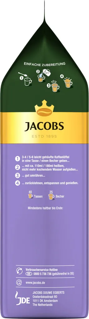JACOBS Momente Typ Choco Cappuccino Mit Milka 12 X 500 G Beutel – Bild 5