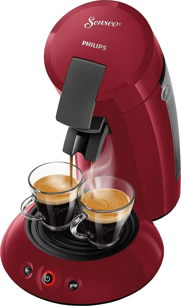 Philips Senseo Kaffeepadmaschine HD 6553/80 Original, Farbe Rot – Bild 6