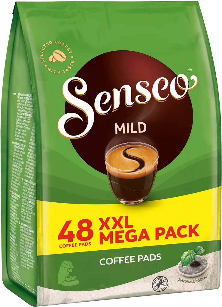 SENSEO Pads Mild Senseopads 48 Getränke Kaffeepads XXL Pack – Bild 2