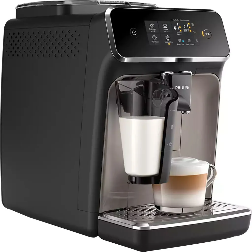 PHILIPS CAFT2235 / 40 / PHI - Automatische Espressomaschine Mit Mahlwerk - 3 Getränke - LatteGo - Touchscreen - Zinkbraun – Bild 9