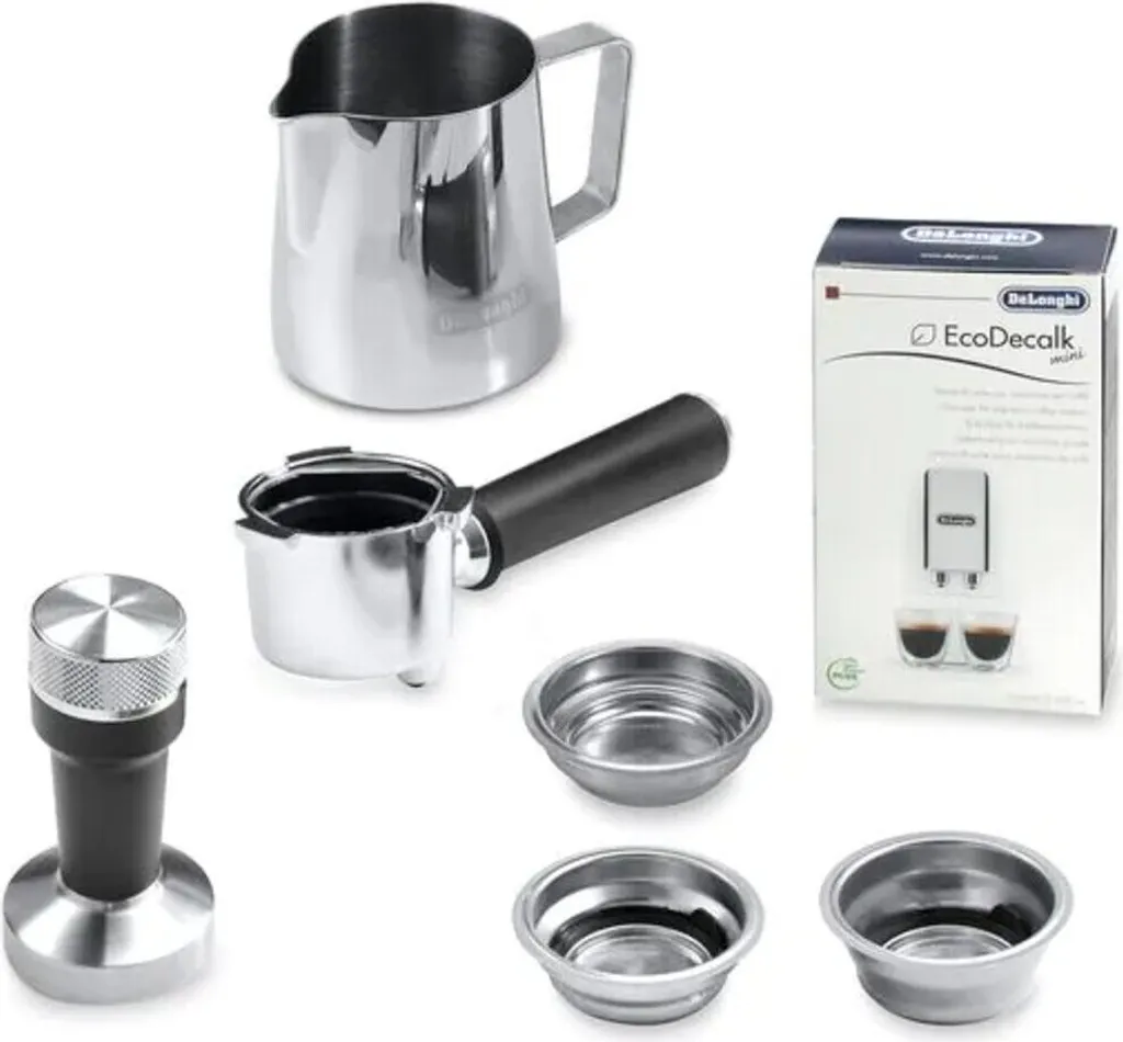 De'Longhi Dedica Arte EC885.M Siebträger-Espressomaschine 15 Bar Milchschaumdüse – Bild 4