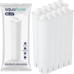 10x Aquafloow Blau Wasserfilter Für Jura Kaffeemaschinen