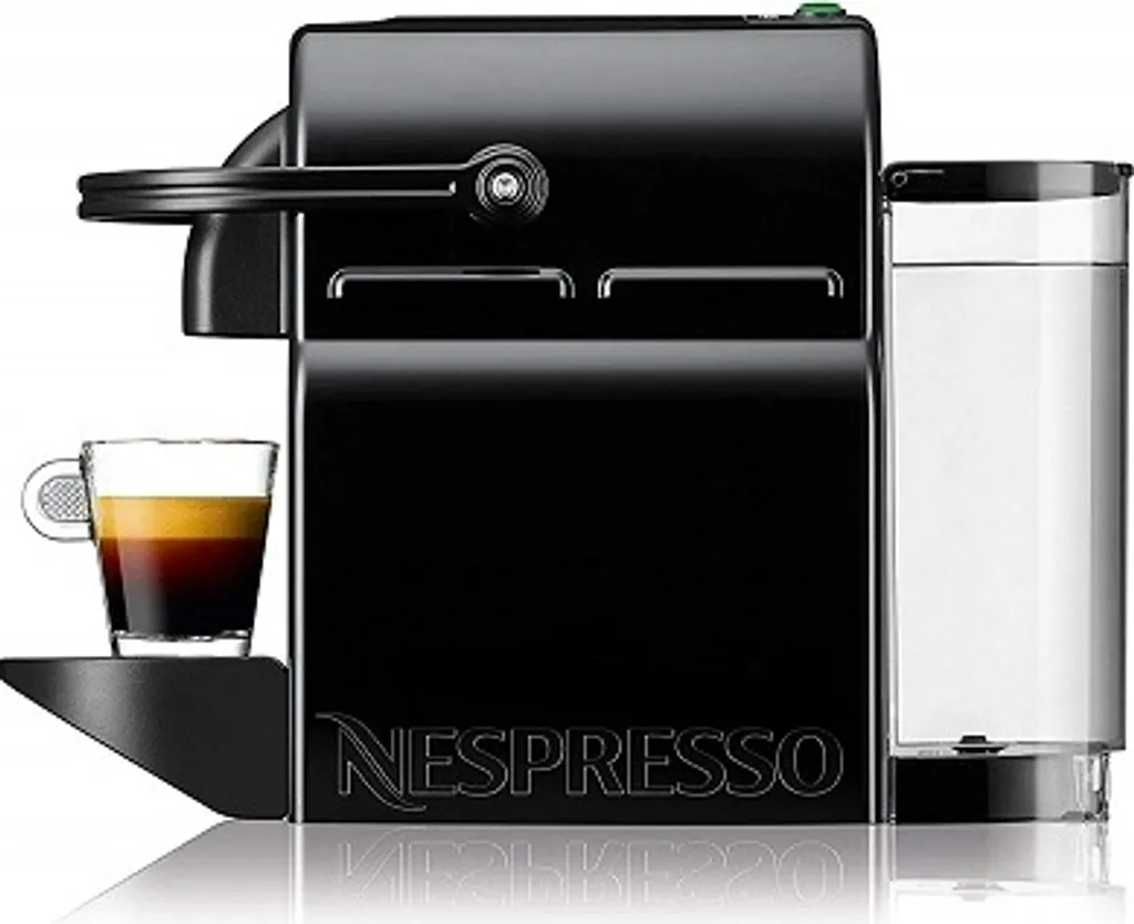De'Longhi DeLonghi Nespresso Inissia EN 80.B,Hochdruckpumpe,kompaktes Design,Schwarz – Bild 2